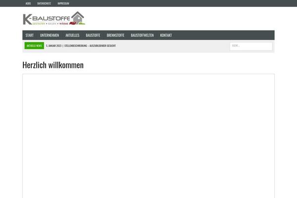 MH Newsdesk theme site design template sample