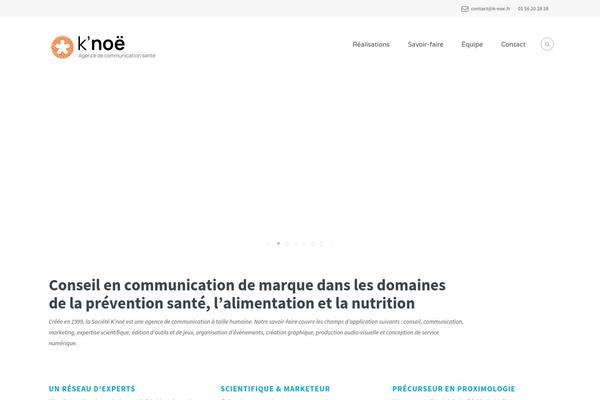 Extent-wp theme site design template sample