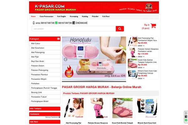 WP-Grosir theme site design template sample