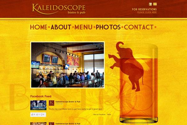 Default theme site design template sample