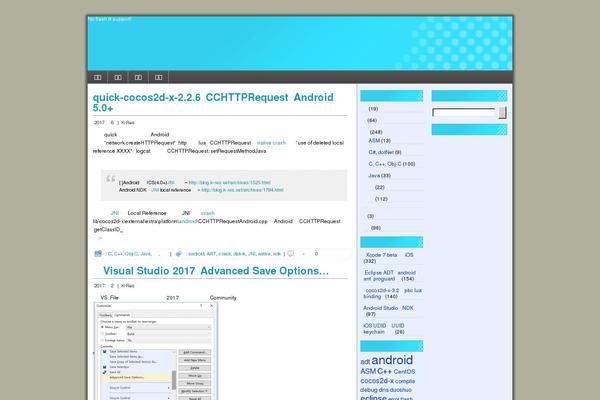 Site using WP Category Tag Cloud plugin