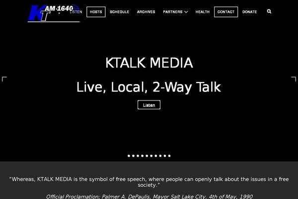 Site using Radio Station plugin