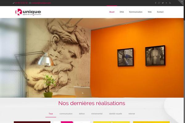 Beaver Builder theme site design template sample