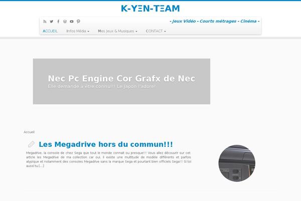 Customizr theme site design template sample