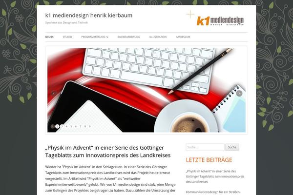Site using Cool Tag Cloud plugin