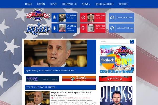 Site using Advertise plugin