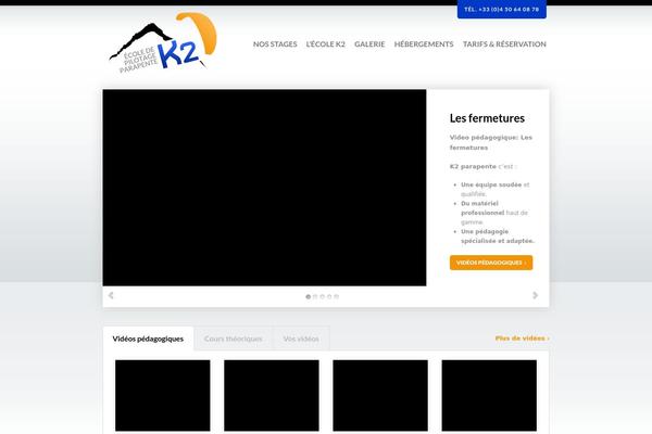 Primero theme site design template sample