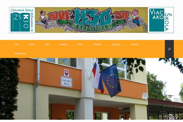 Vantage theme site design template sample