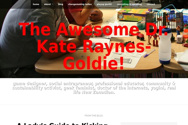 k4t3.org site used The One Pager