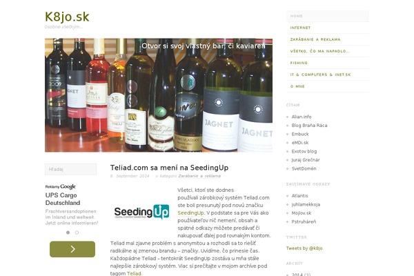 Ascetica theme site design template sample