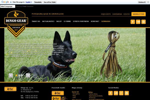 WordPress theme site design template sample