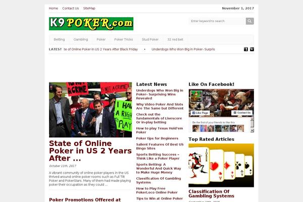 k9poker.com site used Wpherald_lite