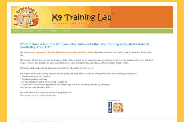 k9traininglab.com site used Blixkrieg