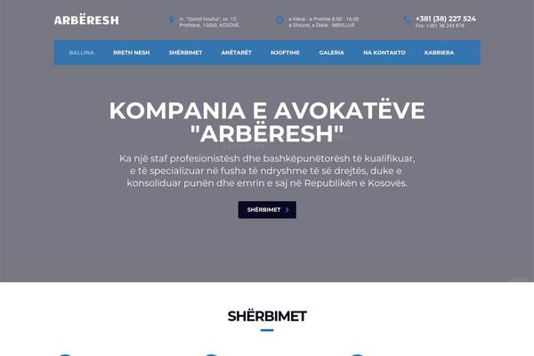 Consulting theme site design template sample