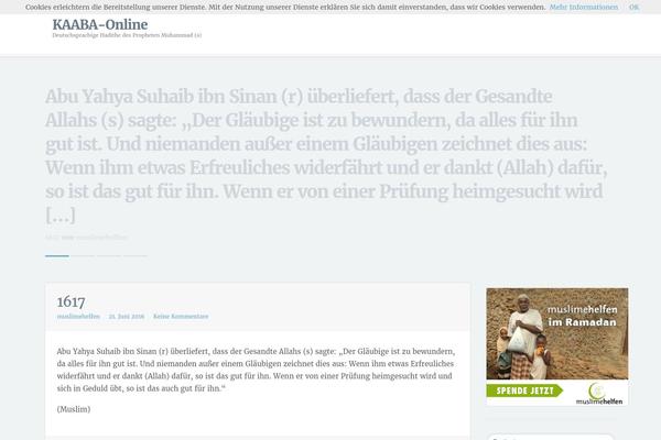 Author theme site design template sample