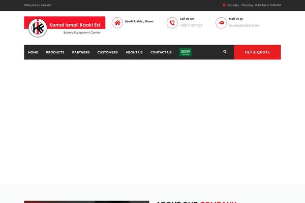 facto theme websites examples