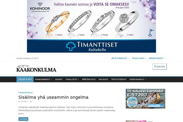 kaakonkulma.fi site used Paikallismediat