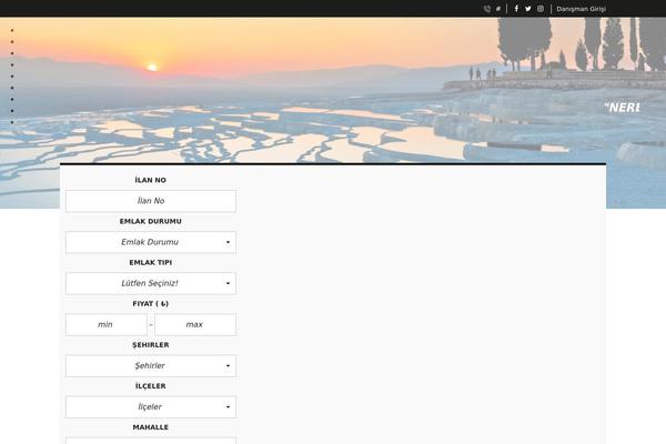 Site using Myhome-idx-broker plugin