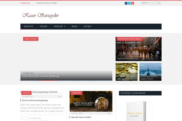 SmartMag theme site design template sample