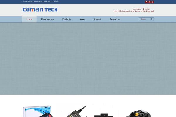 Site using Easy Table plugin
