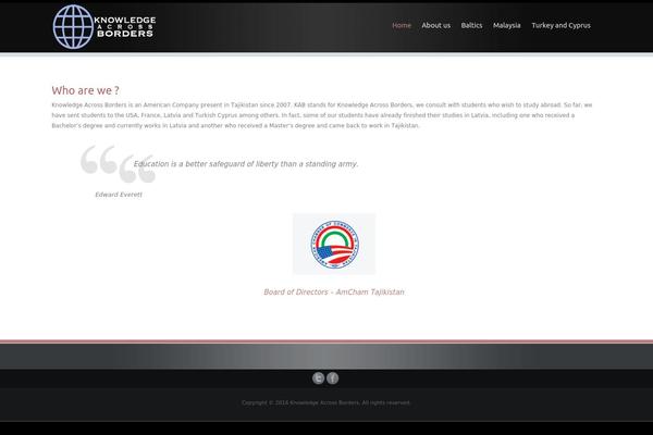 Encounters Lite theme site design template sample