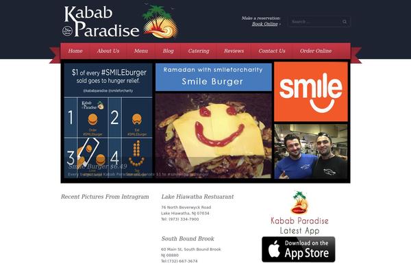 Gusteau theme site design template sample