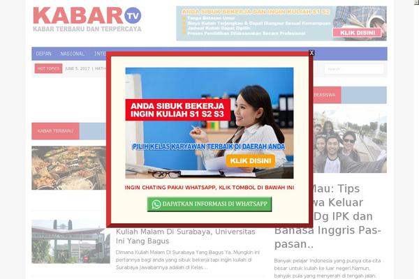 Site using Kento Post View Counter plugin