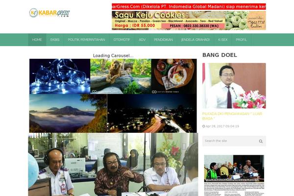 Newsium theme site design template sample