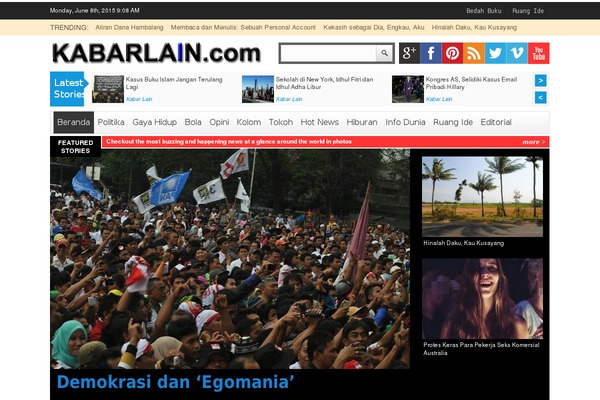 Thebusinessnews-single-pro theme site design template sample