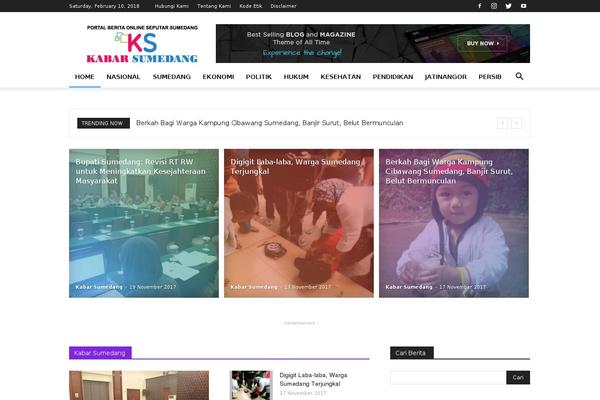kabarsumedang.com site used Smartzine