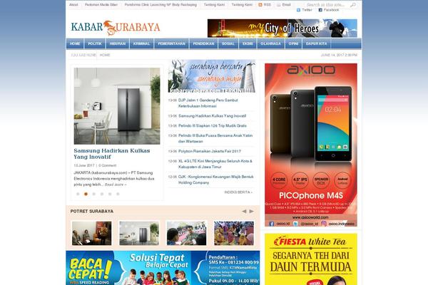 Site using Latest-posts-block-lite plugin