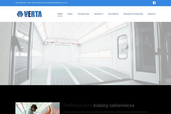 The-core-child theme site design template sample