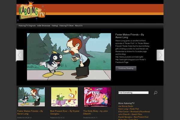 On Demand theme site design template sample