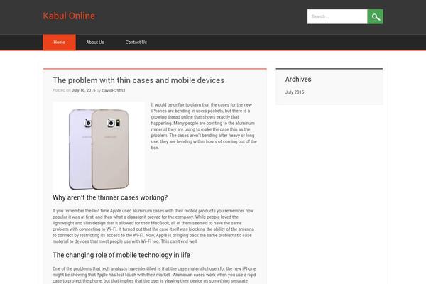 DK Responsive theme site design template sample