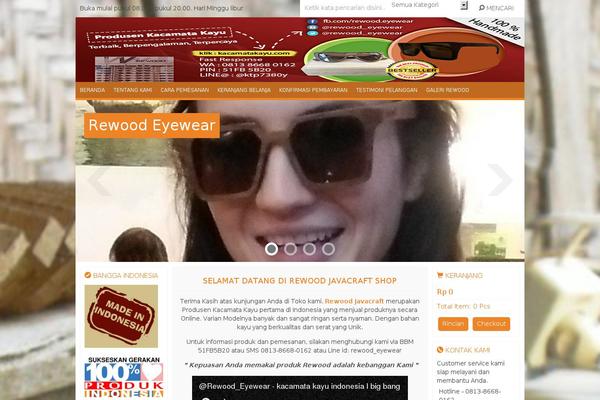 Indostore5.0.2c theme site design template sample