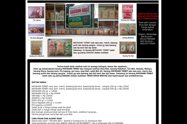 OrganicFood theme site design template sample