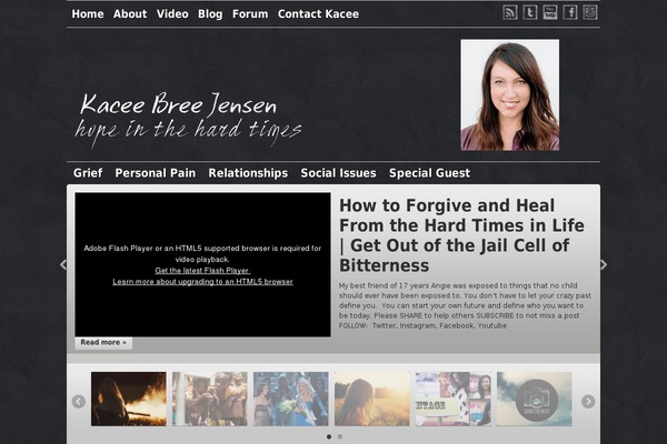 kaceebree.com site used Videozoom4