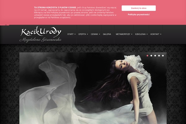 Site using Expresso-cookies plugin
