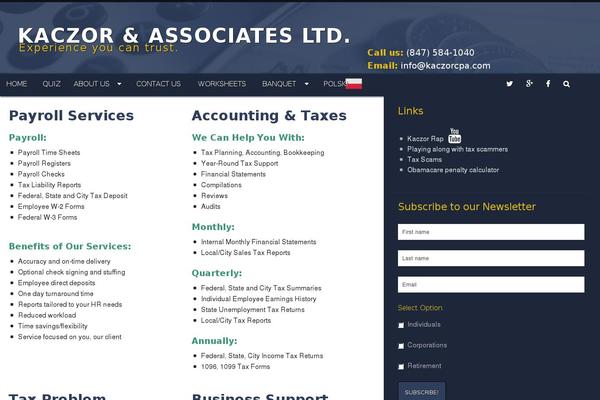 kaczorcpa.com site used Gulpstarter