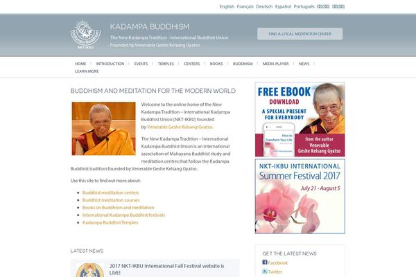 Site using Insert-pages plugin