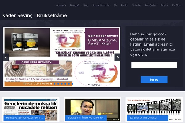 Political Press theme site design template sample