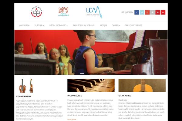 Sento theme site design template sample