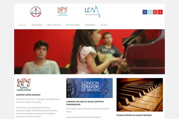Sento theme site design template sample