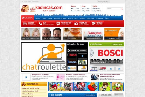 Portal theme site design template sample