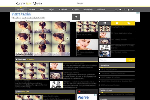 kadinicinmoda.com site used Arayuzweb