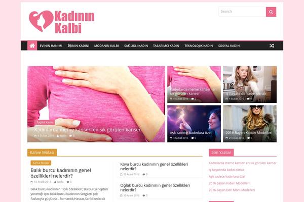 MesoColumn theme site design template sample