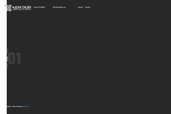 Gravity theme site design template sample