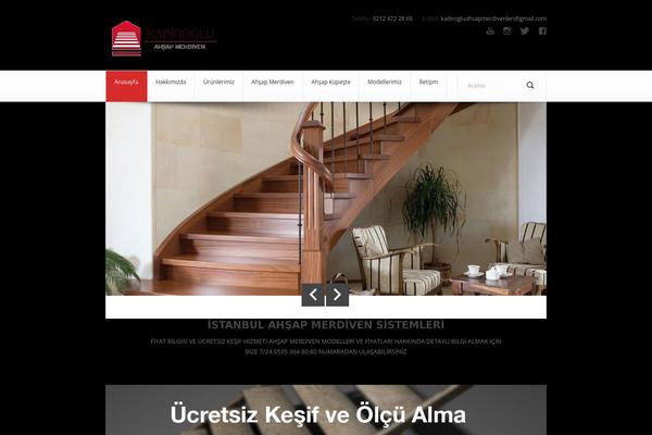 Metropolis theme site design template sample