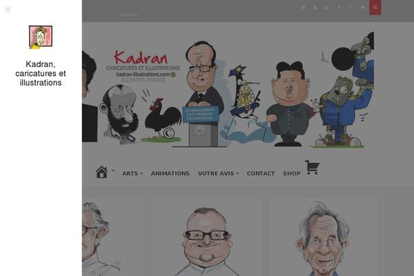 Site using Jblog-elements plugin