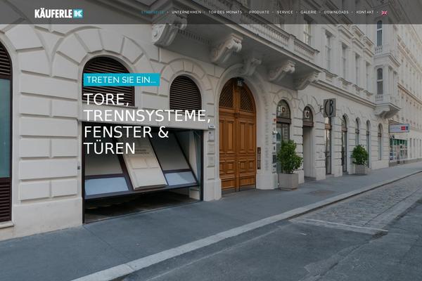 Brooklyn theme site design template sample